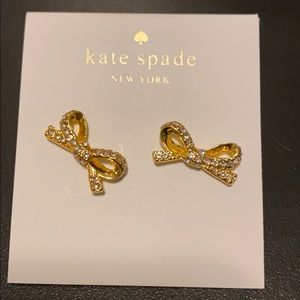 Kate Spade bow earrings - NEW